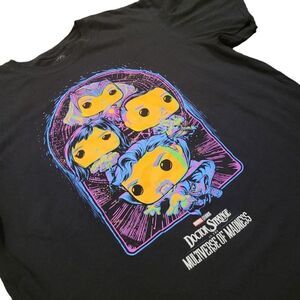 Marvel funny graphic black top tee tshirt